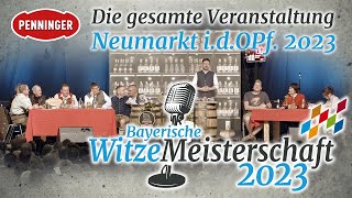 Die lustigste Veranstaltung Bayerns Bayerische Witzemeisterschaft 2023 [upl. by Fanchon]