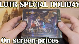 LOTR Special Holiday MTG Collector Box Open  YOU WONT BELIEVE IT [upl. by Letnuahs]