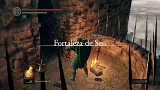 Dark Souls Remastered  Localización del Anillo de Piedra de Fuego en la Fortaleza de Sen [upl. by Bowyer]