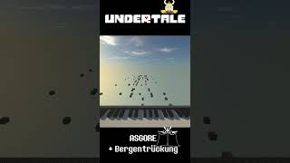 UNDERTALE  Bergentrückung  ASGORE part 6 Minecraft Noteblockshorts undertale Asgore [upl. by Namor]