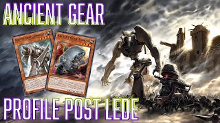 YUGIOH PURE Ancient gear Deck Profile  15 COMBO POST LEDE [upl. by Hanny]