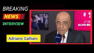 Monza Galliani quotÈ unemozione grandissimaquot prematch MilanMonza Trofeo Berlusconi [upl. by Eart810]