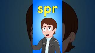 SPR Consonant Blend Song  Learn to Read shorts [upl. by Salomon]