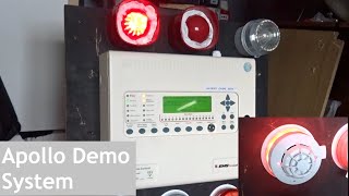 Apollo XP95Discovery demo fire alarm system test 1 [upl. by Satterfield]