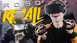 AWESOME NEW LOCOMOTION MOD  Robo Recall VR Oculus Touch Gameplay [upl. by Ia]