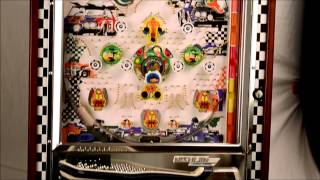 1975 Nishijin Circuit Racer Pachinko Machine [upl. by Trinidad944]