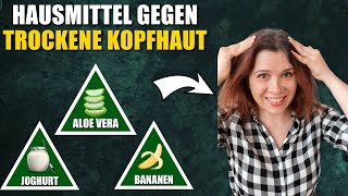 8 Natürliche Hausmittel gegen trockene Kopfhaut [upl. by Relyuc398]