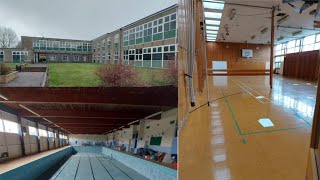 ABANDONED SCHOOL WITH POOL AND RETRO GYM [upl. by Irving771]