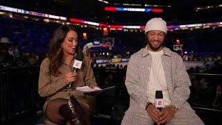 Cassidy Hubbarth ESPN NBA AllStar Weekend [upl. by Bartel76]