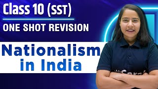 Nationalism in India SST Class 10 One Shot  Class 10 History  eSaral [upl. by Eniamraj907]