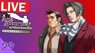 🔴 LIVE  ACE ATTORNEY INVESTIGATIONS  01 [upl. by Motteo305]