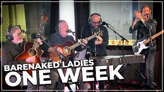 Barenaked Ladies  One Week Live on the Chris Evans Breakfast Show with webuyanycar [upl. by Anemij495]