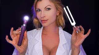 ASMR Hearing test Beep Test  Tuning Forks Othoscope [upl. by Ahsropal]