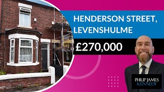 Henderson Street Levenshulme £270000 [upl. by Wivina970]