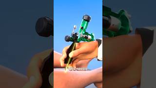 Understand with 3D animation  how tattoo gun work on your skin  in Hindi [upl. by Mingche]