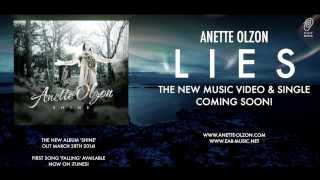 ANETTE OLZON Lies Official music video premiere February 14th 2014  Subscribe now [upl. by Eoin]