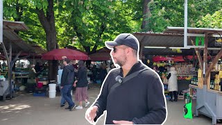 BAUERNMARKT und ALTSTADT in Pula  Kroatien 🇭🇷 [upl. by Talley]