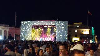 Valletta si illumina Notte Bianca 2024 [upl. by Ehrlich]