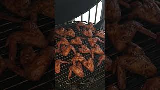 Easy Grilled Chicken Wings Recipe [upl. by Anirahtak]