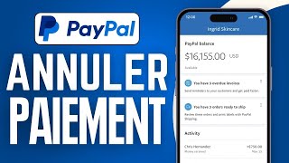 Comment Annuler Un Paiement Paypal En Attente  FACILE [upl. by Jeremiah]