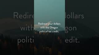 Oregon Political Tax Credit [upl. by Aratahc]