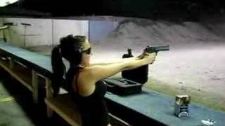 Sandra Shooting Desert Eagle 50AE [upl. by Egide]