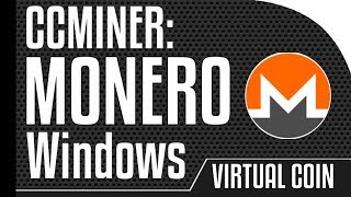 Monero  Ccminer GPU miner on Windows  GeForce GTX [upl. by Eydie]