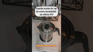 Envase para guardar aceite princesshouse utensiliosdecocina [upl. by Cimbura]