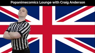 Popanimecomics Lounge Craig Anderson Interview wrestling Wrestlingpodcast [upl. by Nafets]