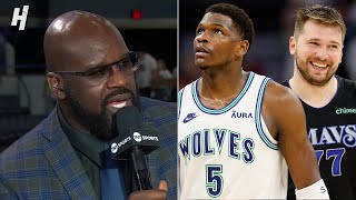 Inside the NBA reacts to Mavericks vs Wolves Game 2 Highlights [upl. by Assirok]