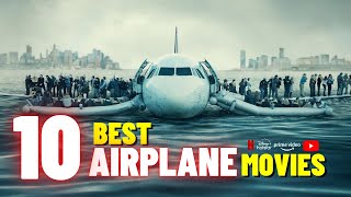 Top 10 Best Airplane Movies HindiEnglish on Netflix Amazon Prime Disney Plus Hotstar amp YouTube [upl. by Jonie]