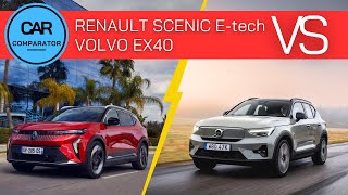 Renault Scenic ETech vs Volvo EX40 XC40 Recharge  2024  Detailed Comparison Review [upl. by Thier173]