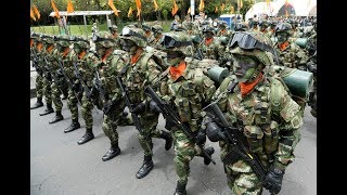 Desfile militar 20 de julio 2018 bogotá Colombia [upl. by Enreval360]