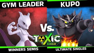 Toxic Sunday WINNERS SEMIS  Gym Leader Pikachu Mewtwo Vs KUP0 Sora Incineroar Smash Ultimate [upl. by Eidnak228]