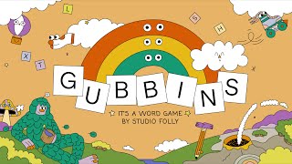 Gubbins Reveal Trailer Its a word game — Studio Folly [upl. by Filippa128]