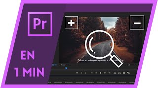 🔎 APRENDE a Crear el Efecto ZOOM 🔎 PREMIERE PRO 🔎 Tutorial En 1 Minuto 🔍 [upl. by Upton]