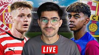 Girona vs Barcelona LIVE MATCH WATCHALONG [upl. by Ffej172]