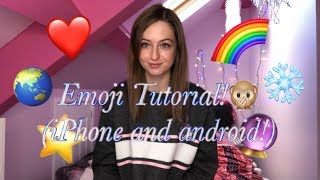 How to add emoji’s to your Tik Tok video FREE AND EASY [upl. by Diantha]