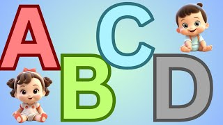 A B C D E F G H I J K L M N O P Q R S T U V W X Y Z  English Alphabets for pre school kids  A to Z [upl. by Alliuqal]