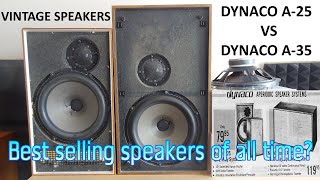 Dynaco A25 Speakers Review vs Dynaco A35 comparison Best Selling Speakers of all time one of [upl. by Pricilla]