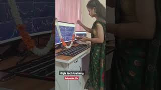 Trading setup my dream trading setup 🥰 trading sharemarket nifty banknifty livestream [upl. by Oahc507]