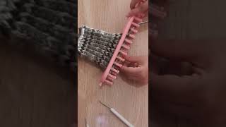 النول المستطيل النولالمستطيل  Knitting loom knitting crochet loom [upl. by Nnylyrehc]