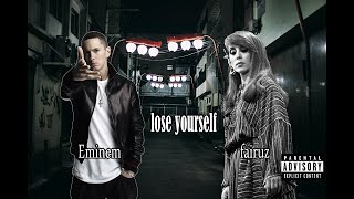 Eminem  Lose Yourself Ft فيروز Produced by djdolphin1616 [upl. by Lleder]