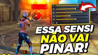 A Melhor Sensibilidade Para Subir Capa Na Nova Atualização Do Free Fire No Android e No IPhone [upl. by Tsenrae]