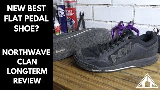 NORTHWAVE CLAN LONGTERM REVIEW  New Best Flat Pedal Shoes [upl. by Acirehs]