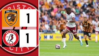 HULL 11 BRISTOL CITY  OPENING DAY FRUSTRATION  MATCH REVIEW [upl. by Peonir]