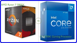 Review AMD Ryzen 7 5800X vs i712700K Gaming Processor [upl. by Aidnyl]