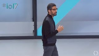 Google CEO Sundar Pichai’s IO 2017 keynote [upl. by Chesnut]