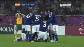 Japan vs Australia 1 0 TADANARI LEE GOAL AFC FINAL 2011 [upl. by Sherrer]