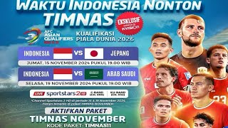 live indonesia vs jepang kualifikasi piala dunia 2026 zona asia [upl. by Bilicki575]